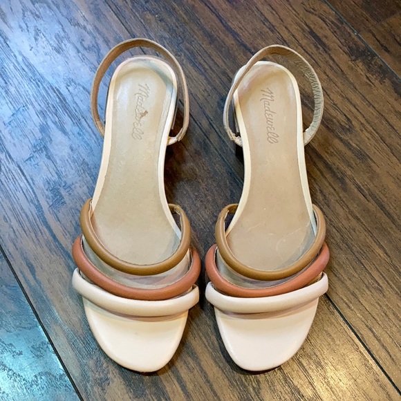Madewell Addie Leather Strap Sandal - Picture 2 of 8